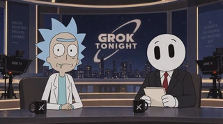 Rick, illustrated presenter